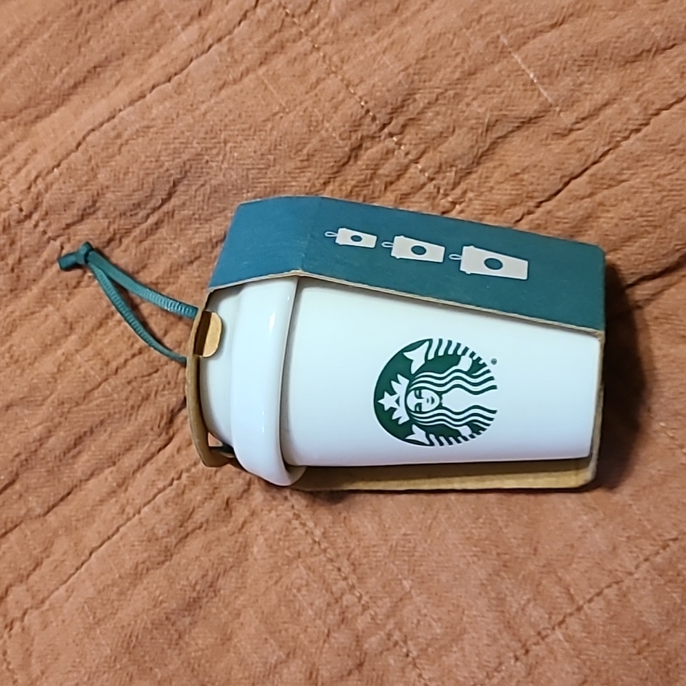 Starbucks nesting ornaments